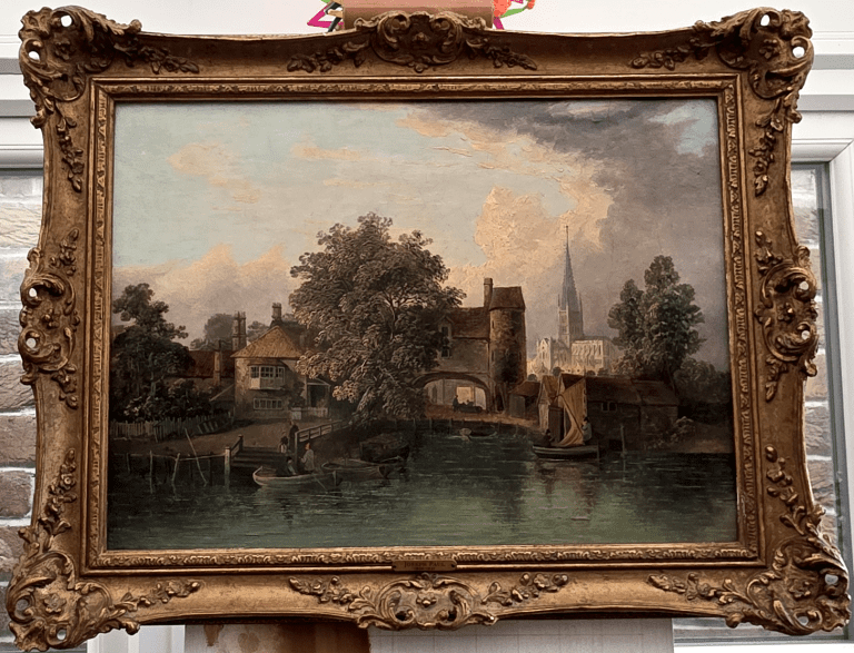 Pulls Ferry, Norwich ~ by Joseph Paul.